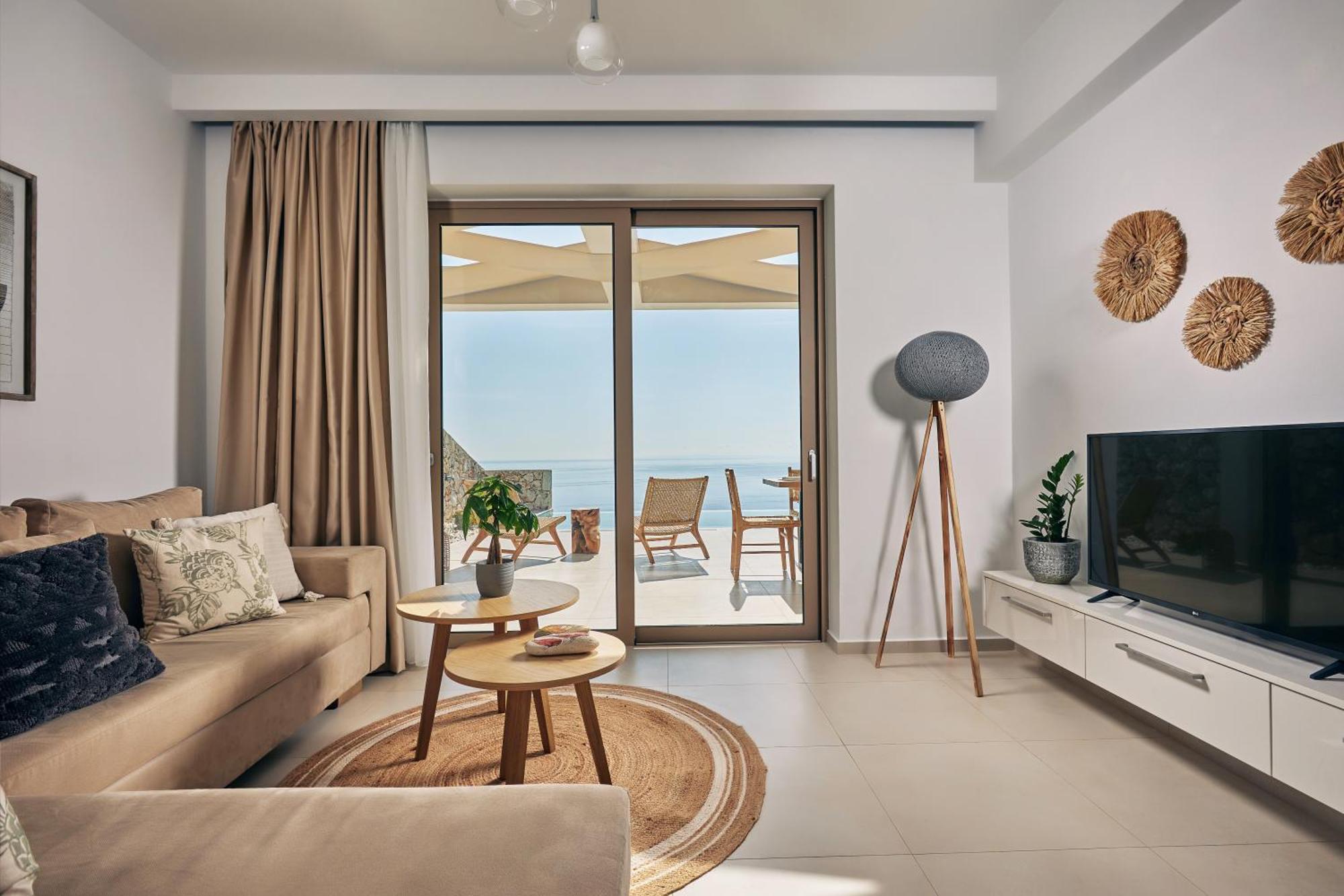 Thelxi'S Suite II - Brand New Seaview Suite! Volímai 外观 照片